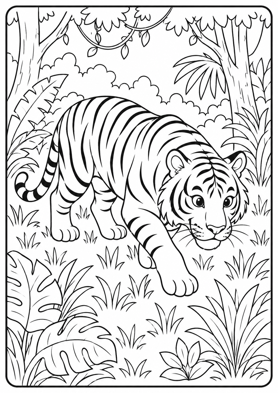สมุดระบายสีสำหรับเด็ก ไฟล์ดิจิทัล 5 ชุด รวม 59 หน้า - Image 11